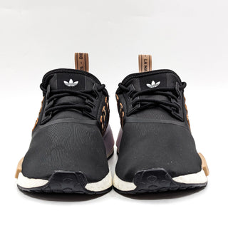 Adidas Women NMD R1 Black Purple Leopard Running Sneakers size 7