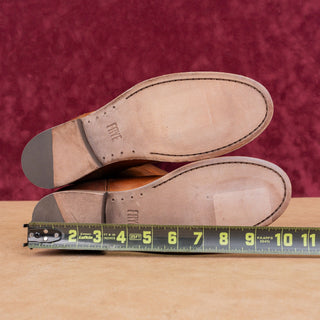 Frye Wmn Melissa Button Brown Distress Leather Equestrian Riding knee Boots 7.5