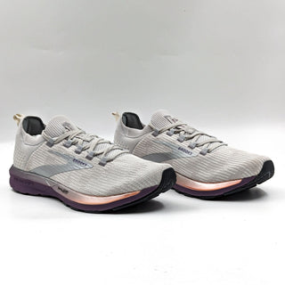 Brooks Women Ricochet 2 Grey Mesh Running Athletic Shoes size 11
