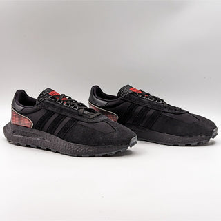 Adidas Men Originals Retropy E5 Black Reds Suede Athletic Sneakers size 13