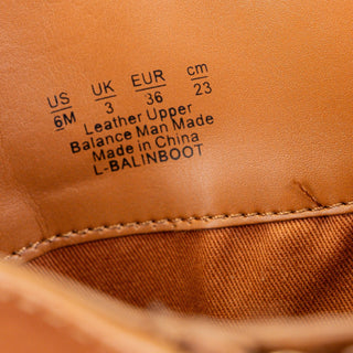 Franco Sarto Wmn Balin Wide Calf Brown Leather Riding Buckle Tall Boots sz 6