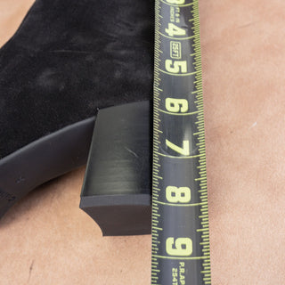 La Canadienne Women Kathy Black Suede Waterproof Dressy Office Boots size 8