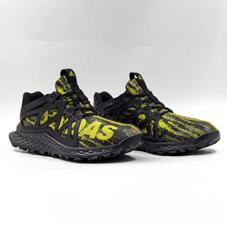 Adidas Men Vigor Black Yellow ACG Trail Hike Bounce Running Sneakers shoes sz 7