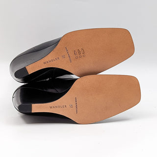 Wandler Women Gaia Black Leather Wedge Dressy Ankle Boots 7US EUR 37