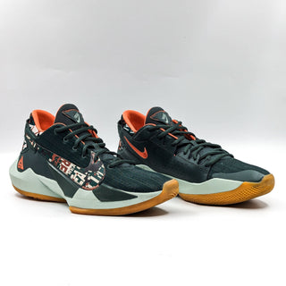 Nike Men Giannis Zoom Freak Ashiko Green Camo Basketball Sneakers size 11.5