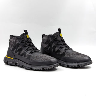 Cole Haan Men 4 Zeroground Black Knit Lace GrandOS Sneakers size 11
