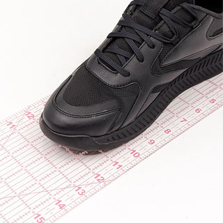 BOSS Men Panelle low-top Black Leather Athletic Lace up sneakers sz 11US EUR 44