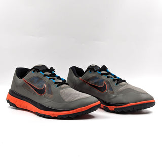 Nike Men FI Impact Orange Grey Golf Sneakers size 12