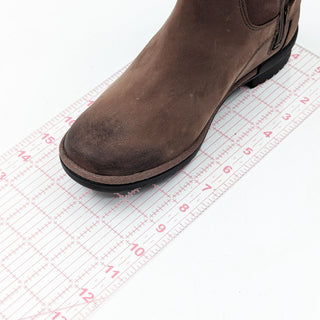 UGG Women Selima Brown Waterproof Suede Plush Lined Ankle Boots size 7