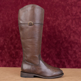 Frye Women Melissa DRing Dark Brown Leather Zip Riding Equestrian Boots sz 7