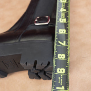 Marc Fisher Women Dacilla Black Leather Moto Biker Ankle Boots sz 6