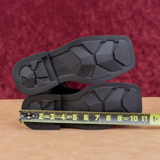 Vagabond Women Black Leather Zip Fashion Square Toe Retro Knee Boots 7US EUR37