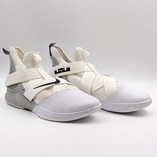 Nike Lebron Soldier 12 Promo White Gray AT3872 sneakers Men Size 18