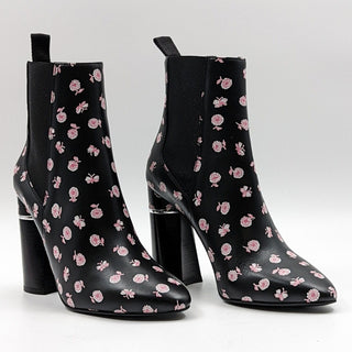 3.1 Phillip Lim Women Floral Print Leather ankle Boots