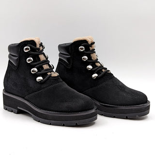 3.1 Phillip Lim Women Dylan Fine Suede Shearling Lace-Up Hiking Boots size 7-7.5 US EUR 38 NEW