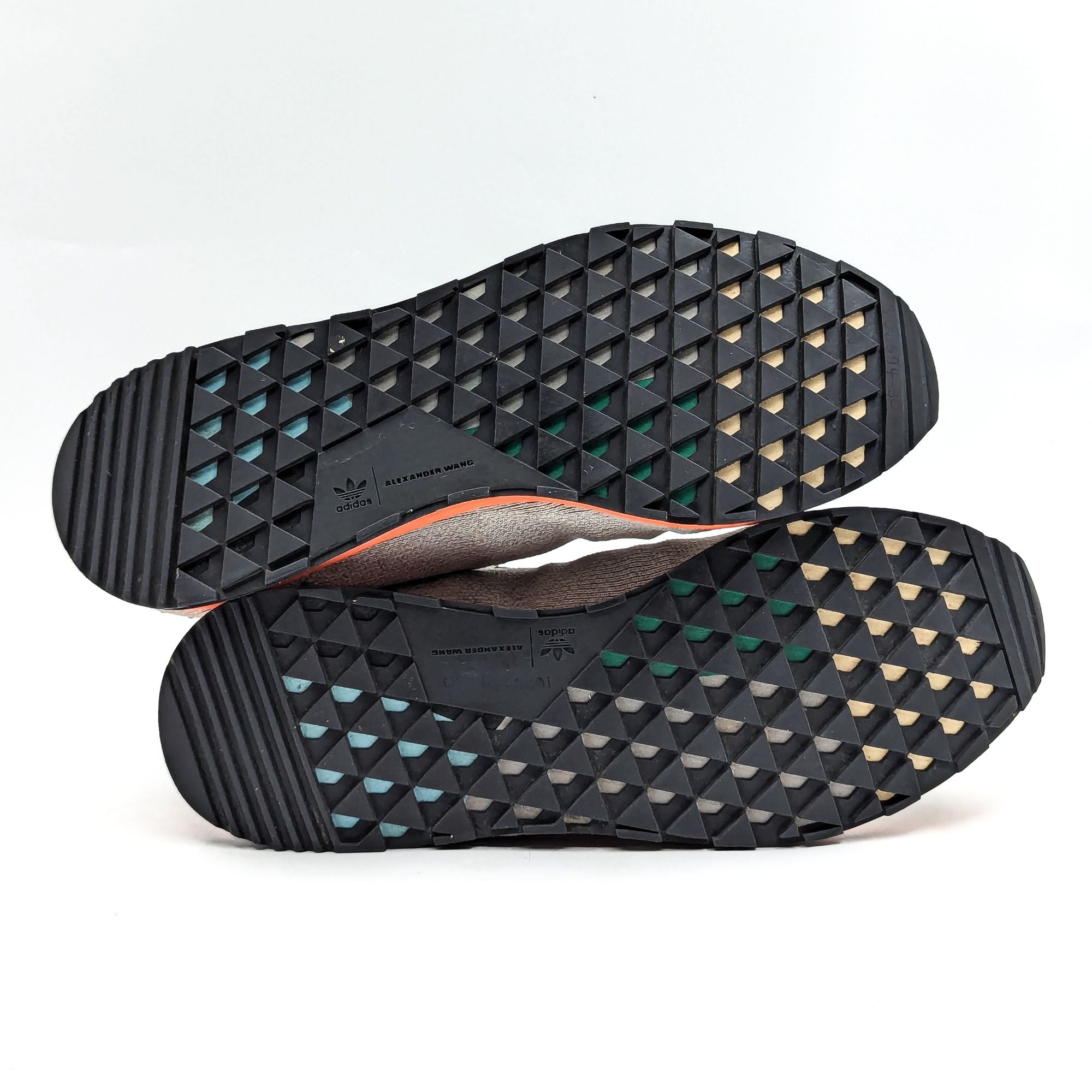 Adidas X Alexander Wang Men AW Run Grey Multicolor Fabric Sneakers