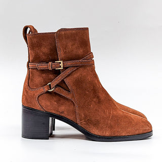 Rag&Bone Women Hazel Camel Suede Dressy Office Round Boots size 9US EUR39