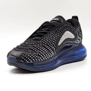 Nike Men Air Max 720 Pixel Gradient Black Blue Trainers Sneakers size 8.5