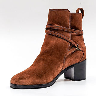 Rag&Bone Women Hazel Camel Suede Dressy Office Round Boots size 9US EUR39