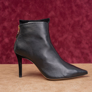 Lafayette 148 Wmn Dual Suede Leather Pointy Toe Night Party Boots 8.5US EUR39