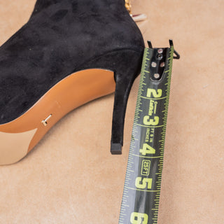 Lafayette 148 Wmn Dual Suede Leather Pointy Toe Night Party Boots 8.5US EUR39