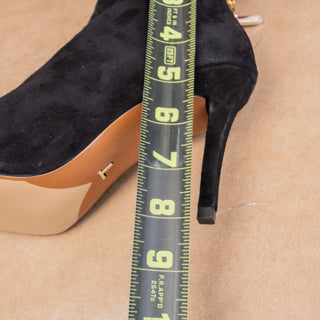 Lafayette 148 Wmn Dual Suede Leather Pointy Toe Night Party Boots 8.5US EUR39