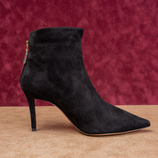 Lafayette 148 Wmn Dual Suede Leather Pointy Toe Night Party Boots 8.5US EUR39
