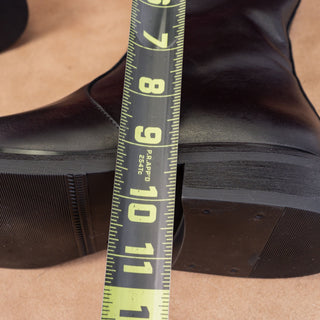 Cordani Women Blaze Black Leather Zip Ankle Fashion Dress Boots sz 10.5US EUR41