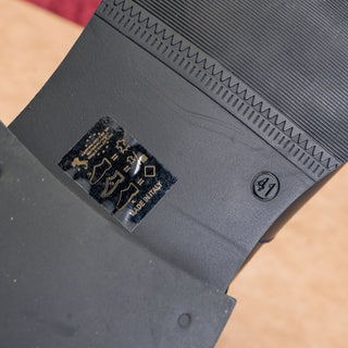 Cordani Women Blaze Black Leather Zip Ankle Fashion Dress Boots sz 10.5US EUR41