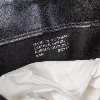 Michael Kors Women Finley Logo Black Leather Dressy Ankle Fashion Boots sz 9.5