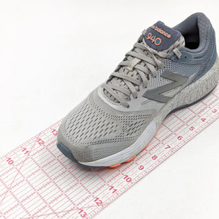 New Balance Women 940V4 Grey Peach Running Walking Sneakers size 11