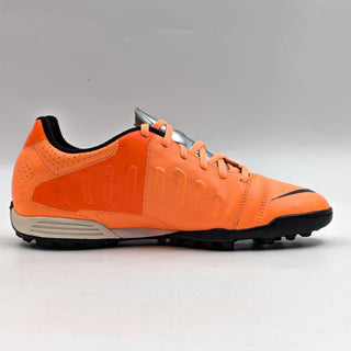 Nike Men CTR360 Enganche III Orange Leather Turf Soccer Sneakers size 9