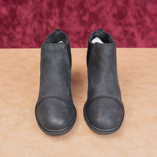 Sorel Women Envie II Low Comfortable Black Leather Chelsea Ankle Boots sz 6.5