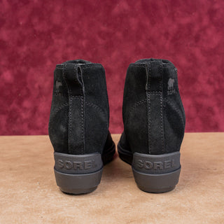 Sorel Women Envie II Low Comfortable Black Leather Chelsea Ankle Boots sz 6.5