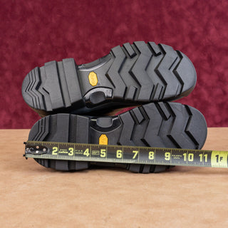 Hunter Women Balmoral Wellies Rain Vibram Black Rubber Ankle Boots sz 9US EUR40