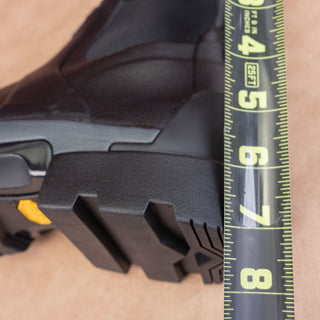 Hunter Women Balmoral Wellies Rain Vibram Black Rubber Ankle Boots sz 9US EUR40