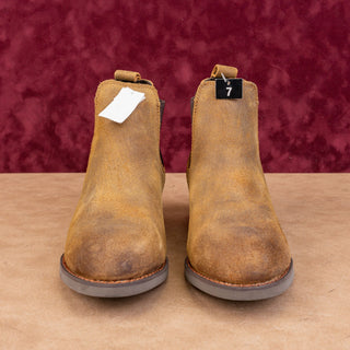 Frye Supply Women Steel Toe Crafted Chelsea Slip-on Work ankle Boots sz 7