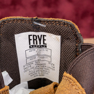 Frye Supply Women Steel Toe Crafted Chelsea Slip-on Work ankle Boots sz 7