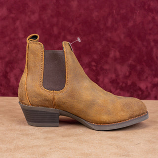 Frye Supply Women Steel Toe Crafted Chelsea Slip-on Work ankle Boots sz 7