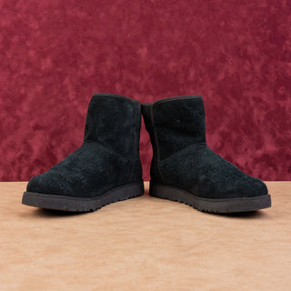 UGG Women Cory II Black Suede Shearing lined Warm Ankle Boots sz 10US EUR41