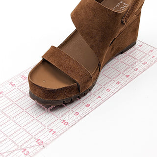 Pedro Garcia Wmn Jouri Platform Brown Suede Lug Wedge Sandals sz 11.5US 42EUR