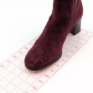 Kate Spade New York Women Madelaine Burgundy Suede Dressy boots size 10.5