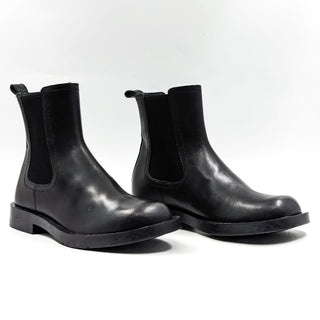 Camper Women Black Leather Elastic Panel Chelsea Boots size 8.5US EUR 39