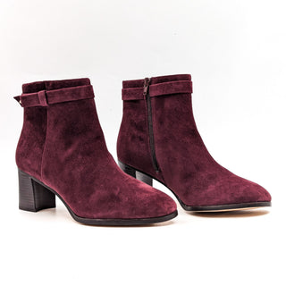 Kate Spade New York Women Madelaine Burgundy Suede Dressy boots size 10.5