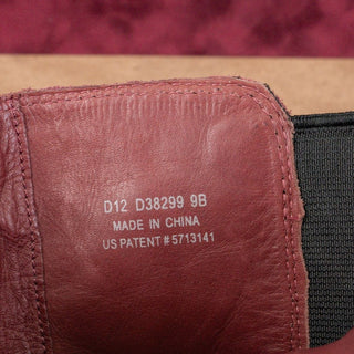 Cole Haan Women Jodhpur Burgundy Suede Riding Stretch Knee Boots sz 9