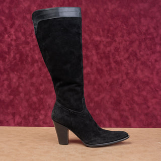Duccio Del Ducca Wmn Vintage Retro 90s Suede Western Cowboy Boots 9.5US EUR 39.5