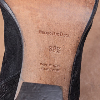 Duccio Del Ducca Wmn Vintage Retro 90s Suede Western Cowboy Boots 9.5US EUR 39.5
