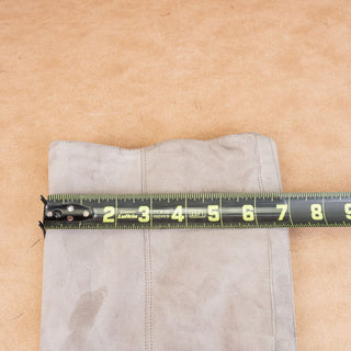 Ross & Snow Women Grey Zip Shearling Lined Winter Knee Boots size 7US EUR 38