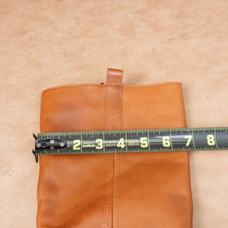 Steve Madden Women Calin Brown Leather Buckle Moto Biker Fashion Boots sz 7.5