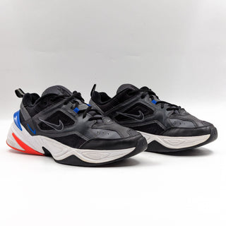 Nike Men Run M2K Tekno Paris Black Red Blue Trainers Sneakers size 12